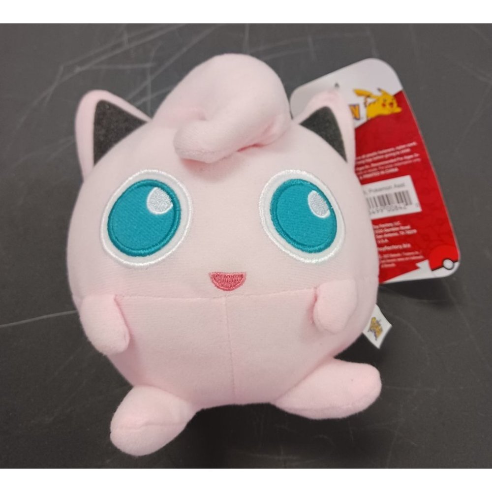 Pokemon Jigglypuff Plush Stuffed Animal Soft Doll Toy NWT
